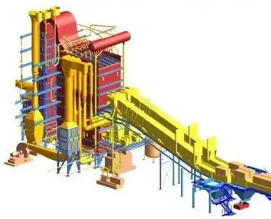 60 TPH Biomass-Fired Boiler Design
