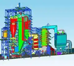 Design of boiler structure of 75 Tons