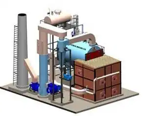 Design of Oil and Gas Boiler structural system rated at 150 Tons Per Hour