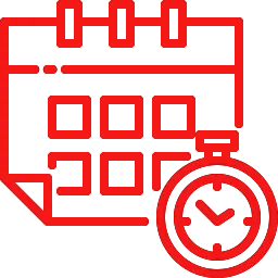 On-Time Delivery & Commissioning Icon